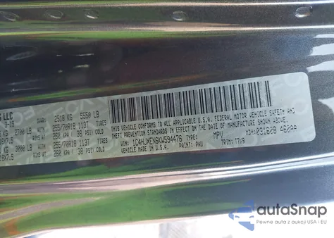 2019 Jeep Wrangler Unlimited Sahara 4X4 from USA, damaged, VIN 1C4HJXENGKW594476